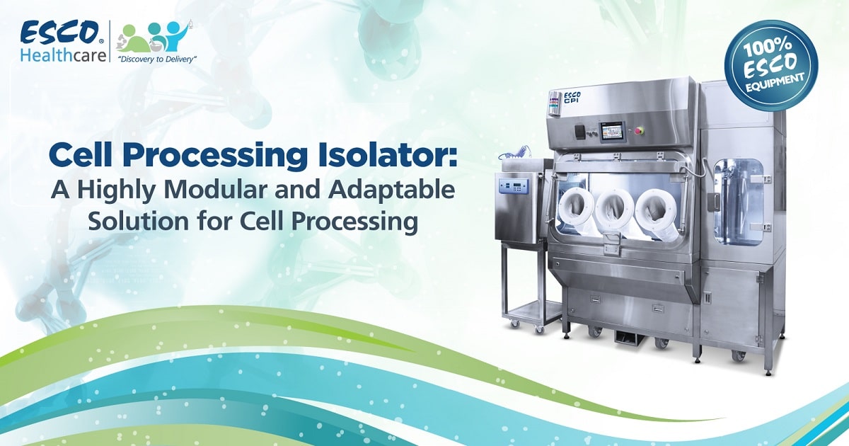 细胞处理隔离器:一个高度模块化和适应性的解决方案的细胞处理