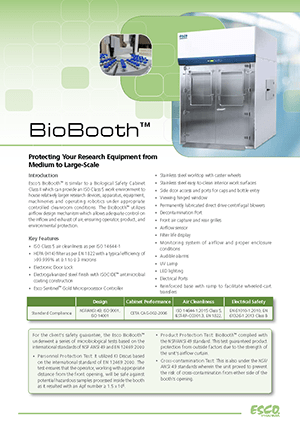 BioBooth™销售表