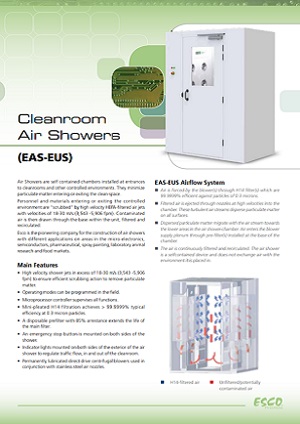 洁净室空气淋浴（EAS-EUS）宣传册