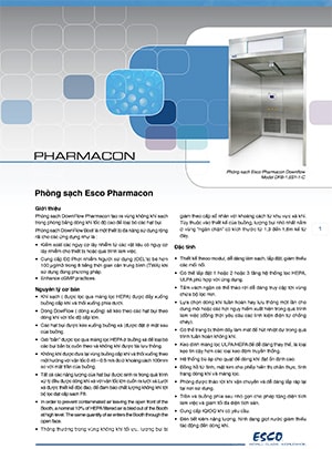 Pharmacon™Downflow Booth Brochure(越南文)